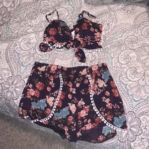 Henri girl matching set